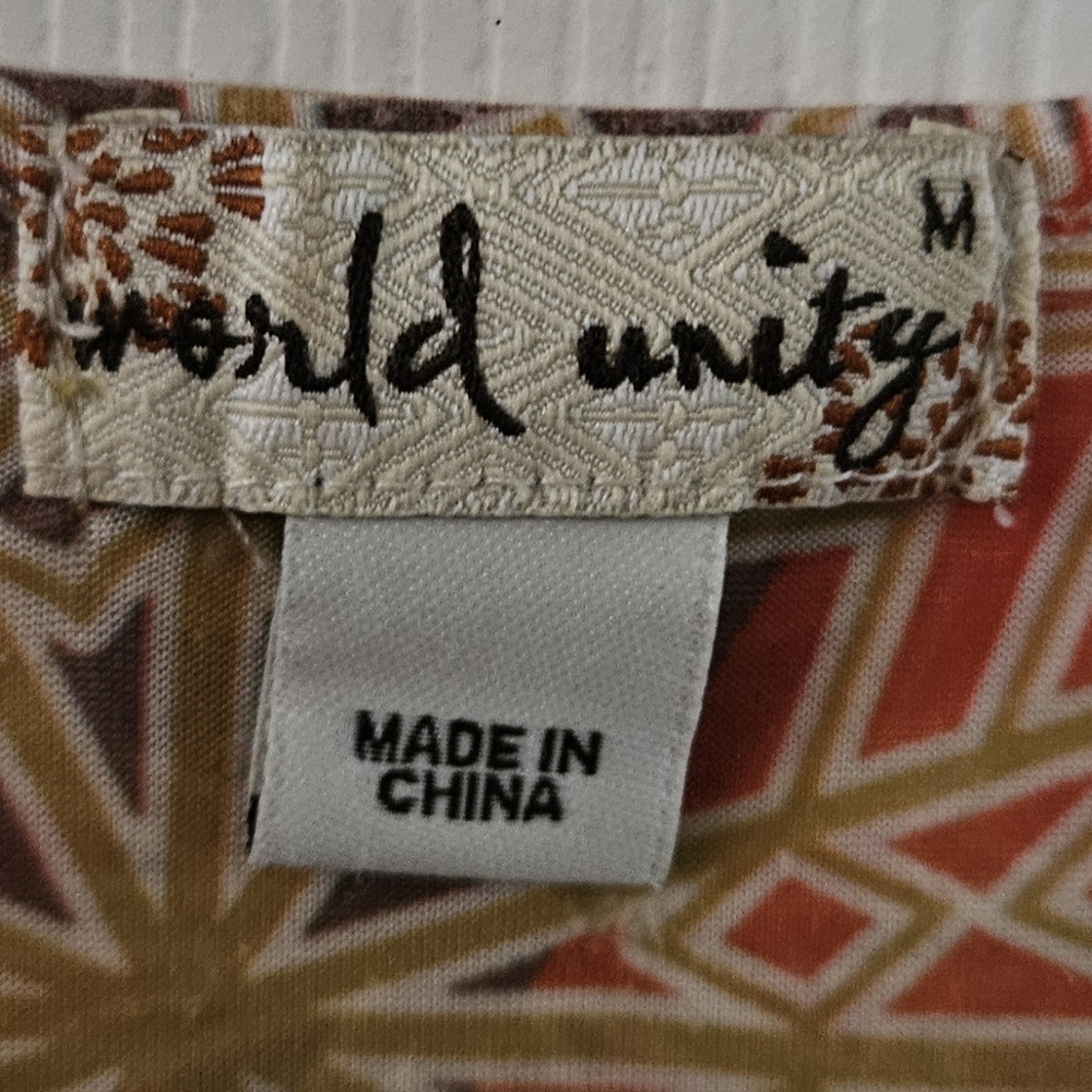World Unity Bohemian Style Top - Picture 4 of 4